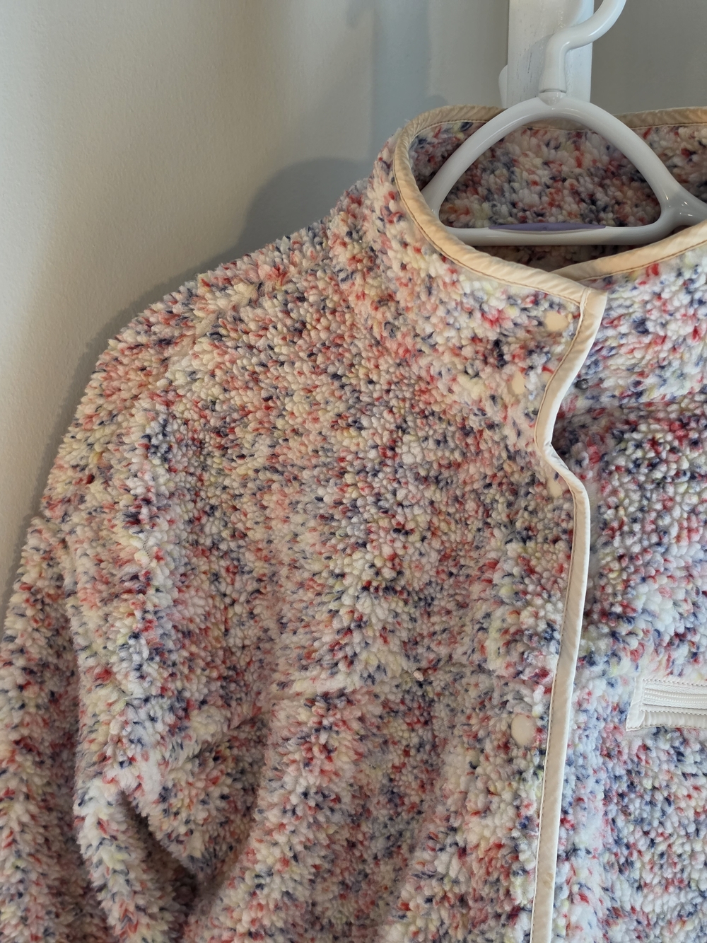 aerie Offline Multicolor Sherpa Puffer Jacket - Picture 5 of 11